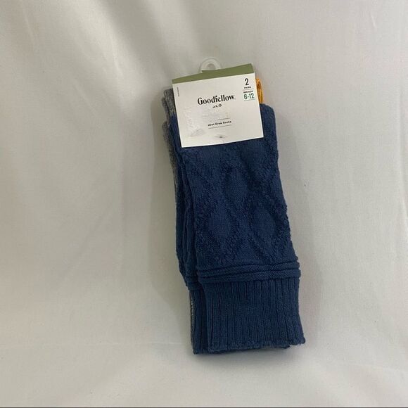 GoodFellow & Co Men’s Boot Crew Socks 2pk - Picture 1 of 4